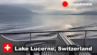 Live Boat Trip on Lake Lucerne – Scenic Cruise from Lucerne to Beckenried (Livestream)