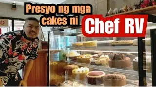 Magkano nga ba ang mga cakes ni Chef RV ? | Detailed cake price list Chef RV Cafe