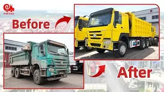 We Turned a Used HOWO Truck Into a Powerful Remanufactured Truck!