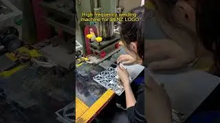High frequency welding machine press LOGO