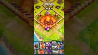 It's over 9000!! (new event attack) || clash of clans || #coc #shorts