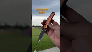 @BenchmadeKnifeCompany Bugout 535BK-2, @flytaniumofficial copper scales, thumb studs. #edcknife
