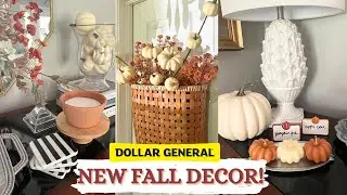 AMAZING Fall Decor from DOLLAR GENERAL! 2024 Fall Decor Haul 🍁