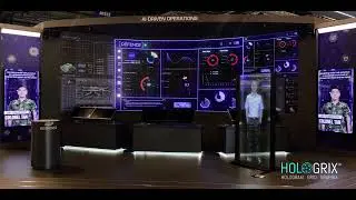 STE Airshow 2024: AI Driven Operations (Holographic Presenters)