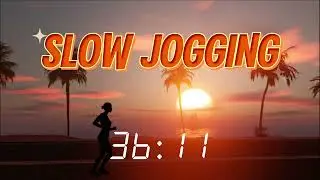 Slow Jogging | Lo-Fi 180 BPM Chill Running Mix Workout Music Playlist