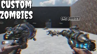 ONE BARRIER CHALLENGE (Custom Zombies)