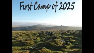 First camp of 2025 and finally using the new tent. Cox Tor.