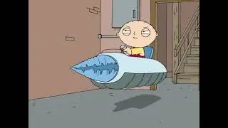 Family Guy - Stewie Tries To Kill Lois With A Flying Drill Machine