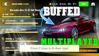 Asphalt 8 Airborne BUFFED Mercedes benz SL 65 AMG Black Series Multiplayer test after update 63