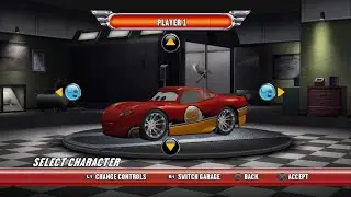 Cars Race-O-Rama PS3 - Santa Carburera McQueen Gameplay (RPCS3)