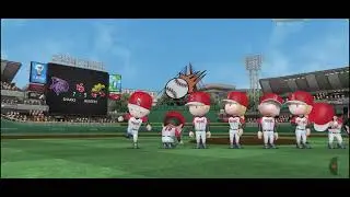 Playing baseball 9