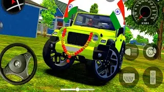 Modified Mahindra Thar Car Games: Indian Cars Gadi Wala Game Android Gameplay 2025