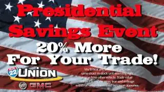 Union Buick GMC 2015 Presidential Savings Event
