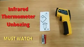 Infrared Thermometer Unboxing | infrared thermometer how to use #infraredthermometer