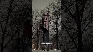 Front Lever in Winter &mdash; Strength Has No Season ❄️💪 #calisthenics #motivation #reels #streetworkout
