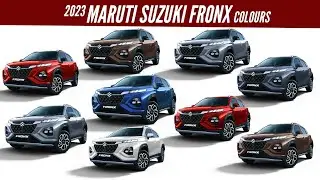 2023 Maruti Suzuki Fronx - All Color Options - Images | AUTOBICS