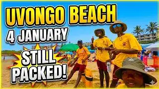 Uvongo Beach POV 🌊 | Ocean Swim, Holiday Crowds & Real Conditions on the South Coast