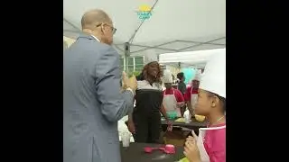 Tasty treat for Chancellor David Banks!