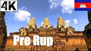 🛕4K 🇰🇭 Pre Rup Walking Tour | Angkor Archaeological Park | Siem Reap, Cambodia | City Of The East