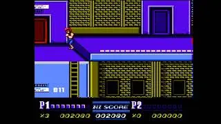 'Double Dragon 2: The Revenge' Game Capture from Evercade (Technos Collection 1 Cartridge)