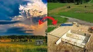 Building a Basement Start To Finish: Time-lapse #timelapse