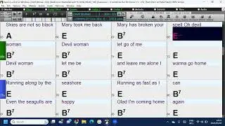 Devil Woman (in the style of Marty Robbins) a fun and easy Band-in-a-Box backing track