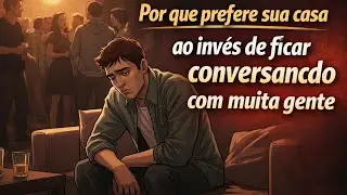 Por que prefere sua casa ao invés de ficar conversando com muita gente!!! #motivacional #saudemental