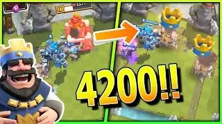 4000 + TROPHY GOLEM DECK!! BEST F2P GOLEM DECK?? NO LEGENDARY CARDS!! | Clash Royale | HOW TO GET 4K