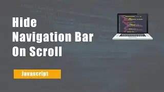 Scroll Down to Hide Navbar with HTML CSS & JavaScript | Hide Navigation bar on scroll | Devscore