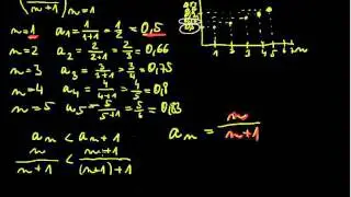 Matematika - Posloupnosti 7 - Rostoucí posloupnost (příklad)
