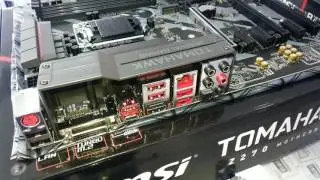 MSI TOMAHAWK Z270 7TH GEN MOTHERBOARD AVAILABLE PORTS