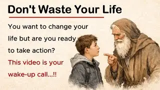 Don't Waste Your Life || Learn English Through Motivation 🔥 || Graded Reader || Listening Practice✅️