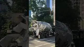 Cement Lorry, Gotham City style & Flatiron Building, June 2024