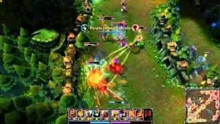 insane 5 man Gnar ult , 纳尔5人大绝