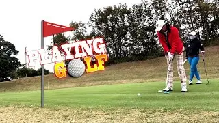 PLAYING GOLF🏌️&zwj;♀️ || ANGRY BALL⚾️🔥