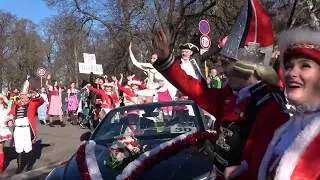 Karnevalsumzug in Gotha 2019