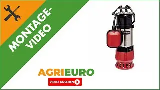 Montage-Video - Elektrische Tauchpumpe f&uuml;r Schmutzwasser Einhell GC-DP 5010G