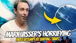 Mark Visser's First Try At Surfing Jaws *SCARIEST WAVE ON EARTH* | @TheHowieGames Podcast