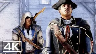 Самые смешные и саркастические сцены и разговоры Коннора и Хэйтема в Assassin's Creed 3