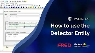 How to use the Detector Entity