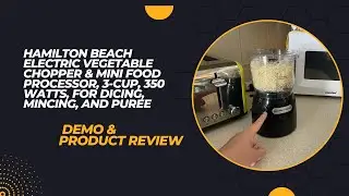Shredding Dessert Dough with Hamilton Beach Mini Food Processor | Satisfying & Powerful 🍪⚡
