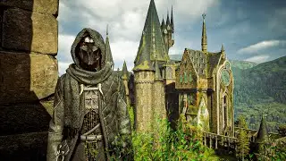 Hogwarts Legacy - Black Beast Robe / Black Duellist&rsquo;s Mask Mod (Showcase)