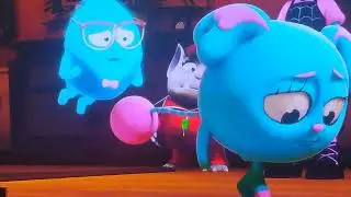 Vampirina Cuddle Monster The Monster Skills Scene + Bridget Hides In The Bathroom Scene