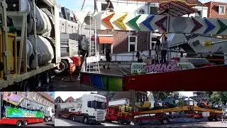 Opbouw kermis Hoorn 2019 - Deel 2