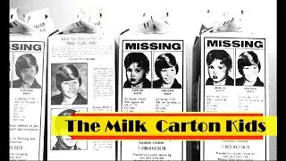 The Milk Carton Kids of the 1980's to 1990's #ColdCases #Missing #Kidnapped