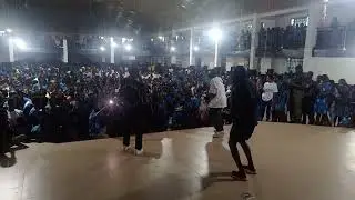2Khay performance at Opass SRC week 2023. Fireworks 🎆🎇🎇