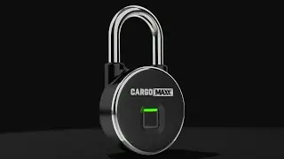 Cargo Maxx&reg; Padlock - Fingerprint Smartlock