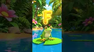 E to H Animal ABC Song | Learn Alphabet with Elephant, Frog, Giraffe & Hamster | Kids Learning Fun