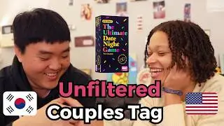 couple vlog 🇰🇷❤️🇺🇸 | Kdrama Vibes, Game Night & Delicious Food | AMBW 국제커플