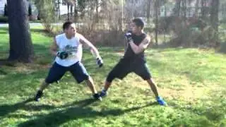 Backyard MMA Luis vs Hector Part. 3